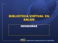 BIBLIOTECA VIRTUAL EN SALUD PowerPoint PPT Presentation