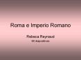 Roma e Imperio Romano PowerPoint PPT Presentation