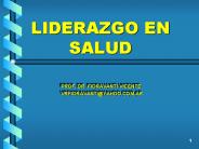 LIDERAZGO EN SALUD