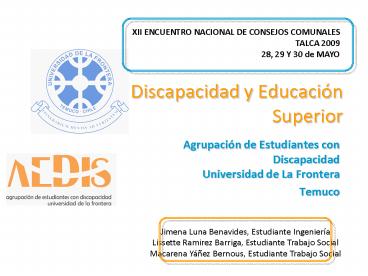 Discapacidad y Educaci