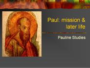 Paul: mission
