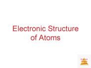 Electronic Structure of Atoms