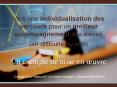 Vers une individualisation des parcours pour un meilleur accompagnement des  PowerPoint PPT Presentation