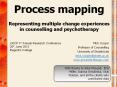 Process mapping Representing multiple change experiences in counselling and psychotherapy PowerPoint PPT Presentation