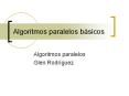 Algoritmos paralelos b PowerPoint PPT Presentation