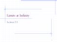 Limits at Infinity PowerPoint PPT Presentation
