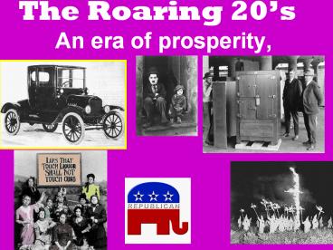 The Roaring 20