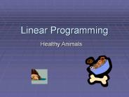 Linear Programming