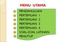 MENU UTAMA PowerPoint PPT Presentation