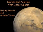 Martian Soil Analysis With Linear Algebra