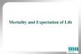 Mortality and Expectation of Life PowerPoint PPT Presentation