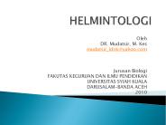 HELMINTOLOGI