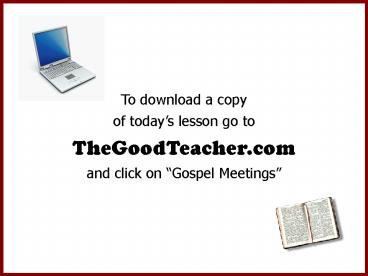 To download a copy of today