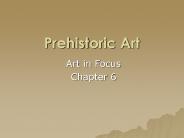 Prehistoric Art
