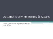 Driving lessons St Albans | Driving school St Albans