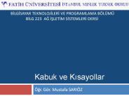 Kabuk ve Kisayollar