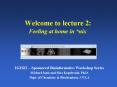 Welcome to lecture 2: Feeling at home in *nix PowerPoint PPT Presentation