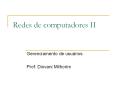 Redes de computadores II PowerPoint PPT Presentation