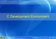 C Development Environment