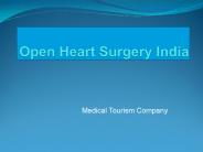Open Heart Surgery India