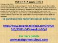 PSYCH 515 Week 1 DQ 6 PowerPoint PPT Presentation