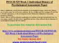 PSYCH 525 Week 1 Individual History of Psychological Assessment Paper PowerPoint PPT Presentation