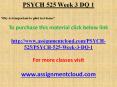 PSYCH 525 Week 3 DQ 1 PowerPoint PPT Presentation