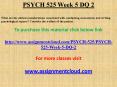 PSYCH 525 Week 5 DQ 2 PowerPoint PPT Presentation