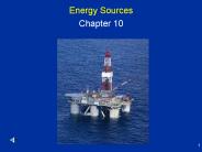 Energy Sources