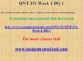QNT 351 Week 1 DQ 1 PowerPoint PPT Presentation