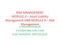 RISK MANAGEMENT MODULE A  PowerPoint PPT Presentation