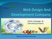 Web Design  and Web Development