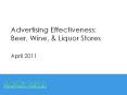 Advertising Effectiveness: Beer, Wine, PowerPoint PPT Presentation