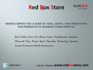 Mobile Cases and Covers Collection |Redboxstore