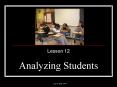 Analyzing Students PowerPoint PPT Presentation