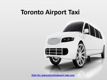 toronto airport to downtown
