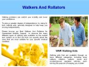 Freedom For Mobility Challenged With Best Walkers and Rollators