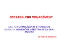 STRATEGIJSKI MENAD PowerPoint PPT Presentation