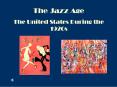 The Jazz Age PowerPoint PPT Presentation