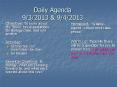 Daily Agenda 9/3/2013 PowerPoint PPT Presentation