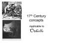 17th Century concepts PowerPoint PPT Presentation