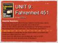 UNIT 9: Fahrenheit 451 PowerPoint PPT Presentation