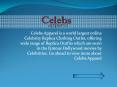Celebs Apparel PowerPoint PPT Presentation