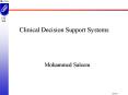 Clinical Decision Support Systems PowerPoint PPT Presentation