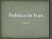 Politics in Iran