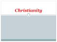 Christianity PowerPoint PPT Presentation