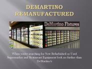 Used Supermarket and Restaurant Equipment