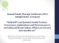 Annual Family Therapy Conference 2014 Adelphi Hotel - Liverpool  PowerPoint PPT Presentation