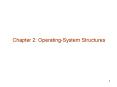 Chapter 2: Operating-System Structures PowerPoint PPT Presentation