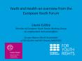 Youth and Health-an overview from the European Youth Forum PowerPoint PPT Presentation